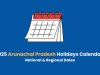 List of National and Regional Holidays of Arunachal Pradesh in 2025