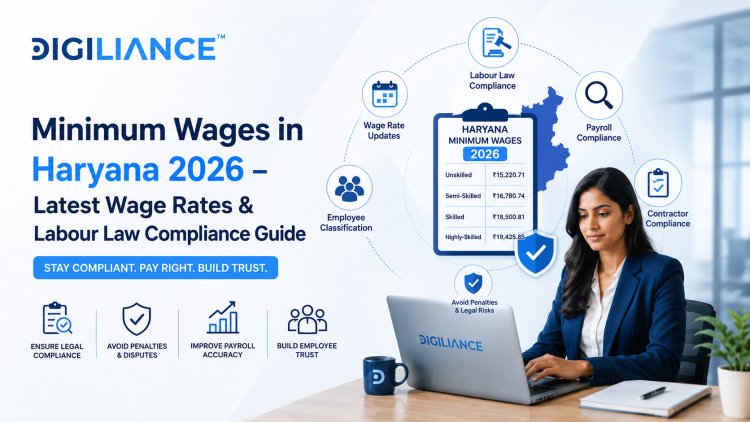 Minimum wages in Haryana 2026, wage rates and labour law compliance guide
